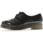 Chaussures ville femme doc martens 1461 w en cuir noir  3 ?illets