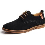 Chaussures de ville homme en cuir suede derby - noir