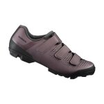 Chaussures vtt femme - shimano - sh - xc100 - violet acajou - respirant - terrain montagne