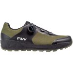 Chaussures vtt northwave corsair 2 - mixte - green forest / black - respirant - terrain: route