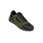 Chaussures vtt - spiuk - roots - noir mat / khaki - pdale plate - polyvalentes
