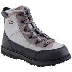 Chaussures de wading daiwa wb pour homme - noir / gris - textile - confortable et rsistant