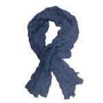 Chche charpe homme femme bleu royal - itendance - coton foulard
