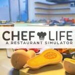 Jeu de simulation - chef life - ps5 - restaurant - gestion - cuisine - blu - ray