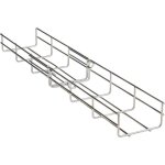 Chemin de cble fil mtc - niedax - 30x50 - gris