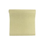 Chemin de table - effet m�tal paillet� dor� - 28cm x 5m - synth�tique - uni - int�rieur