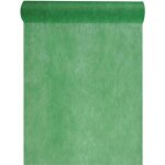 Chemin de table - chalayer - lgance - vert sapin - 30 cm x 10 m