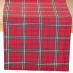 Chemin de table tartan prince edward no�l