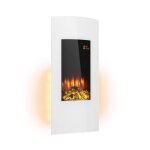 Cheminée électrique murale - klarstein - 2000 w - cheminée électrique encastrable avec telecommande - ... Cheminée électrique murale - klarstein - 2000 w - cheminée électrique encastrable avec telecommande - ...