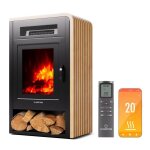 Cheminée électrique dintérieur klarstein - effet flamme réaliste - 1900w - télécommande et programmable ... Cheminée électrique dintérieur klarstein - effet flamme réaliste - 1900w - télécommande et programmable ...