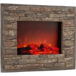 Chemin�e �lectrique - klarstein - alpbach snow - 1800w - design pierre