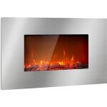 Cheminée électrique murale - klarstein - 2000 w - cheminée électrique encastrable avec telecommande - ... Cheminée électrique murale - klarstein - 2000 w - cheminée électrique encastrable avec telecommande - ...