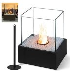 Chemin�e de table � l�thanol bio�thanol lzq - style 4 - pour int�rieur et ext�rieur