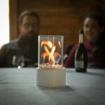 Chemine de table portable chemine bol de feu de carburant bio thanol fuel bio thanol  combustion ...