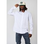 Chemise blanche homme kuraj - kaporal - coupe ajustée - manches longues - col chemise Chemise blanche homme kuraj - kaporal - coupe ajustée - manches longues - col chemise