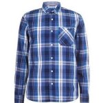 Chemise bleu pour homme lee cooper bleue washed