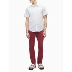 Chemise calvin klein homme blanc manches courts solid omega