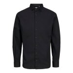 Chemise homme jack & jones blajaxon stretch ? coupe ajust�e manches longues