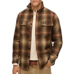 Chemise casual superdry wool miller hommes