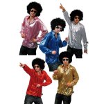 Chemise disco lame or - party pro - homme - couleur jaune - intrieur