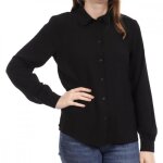 Chemise femme - jdy - brooke - manches longues - noir - coupe ajuste