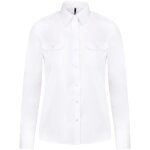 Chemise femme manches longues kariban pilote