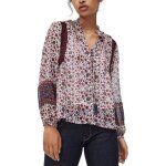 Chemise femme - pepe jeans - emma - manches longues - coupe ajuste - jaune