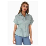 Chemise femme vert