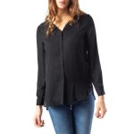 Chemise femme - vila clothes - noir - manches longues - col chemise