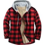 Chemise flanelle homme hiver capuche manches longues doublée polaire chemise carreaux chaude automne ... Chemise flanelle homme hiver capuche manches longues doublée polaire chemise carreaux chaude automne ...