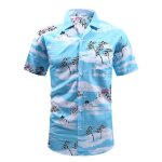 Chemise hawaenne homme manches courtes chemisette imprim fashion de plage respirant ete pour vacances ...
