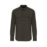 Chemise homme armani exchange - rf. 3kzc16 - znjxz - 1855 - vert - col chemise - manches longues - coupe ...