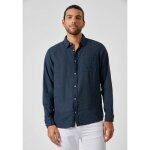 Chemise homme bleue motus - kaporal - coupe regular - mati�re fluide et l�g�re