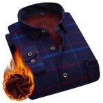 Chemise homme double polaire hiver - insfity - col revers - manches longues chaud imprim