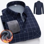 Chemise homme double polaire hiver - insfity - col revers - manches longues chaud imprim