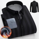 Chemise homme doublée polaire hiver - insfity - col revers - manches longues - chaud rayure imprimé Chemise homme doublée polaire hiver - insfity - col revers - manches longues - chaud rayure imprimé