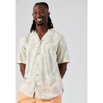 Chemise homme fleurie kaporal redy - manches courtes - col chemise - rouge