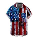 Chemise homme hawaienne manches courtes grande taille funky chemise de plage �t� imprim� avec poche - ...