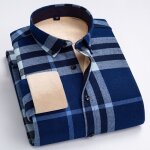Chemise homme hiver doublée polaire - insfity - manches longues - chaud - epais - imprimé Chemise homme hiver doublée polaire - insfity - manches longues - chaud - epais - imprimé