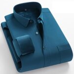 Chemise homme hiver doublée polaire manches longues chemise stretch chaude epaisse avec poche couleur ... Chemise homme hiver doublée polaire manches longues chemise stretch chaude epaisse avec poche couleur ...