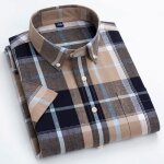 Chemise homme insfity - manches courtes carreau respirante