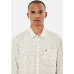 Chemise homme kaporal - coupe droite d�contract�e - col chemise - ecru