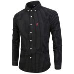 Chemise homme de marquechemise homme manches longuesnoir