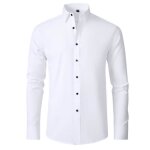 Chemises pour hommes sans repassage anti - rides chemises daffaires simples et fines pour hommes - chemise ...