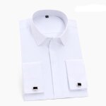 Chemise homme slim - insfity - sans repassage - manches longues - blanc Chemise homme slim - insfity - sans repassage - manches longues - blanc