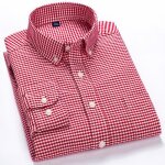 Chemise homme vitata - ly230211 - 100% coton - manches longues - rouge Chemise homme vitata - ly230211 - 100% coton - manches longues - rouge