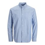 Chemise - jack & jones - brook oxford - bleu clair - xl - manches longues