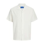 Chemise - jack & jones - modle droite - couleur blanche - col classique - pour homme