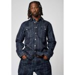 Chemise en jean �paisse kaporal ades - homme - coupe regular - manches longues - col chemise