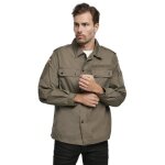 Chemise militaire bw olive - brandit